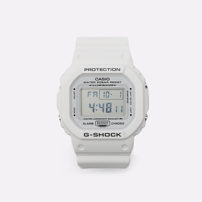  белые часы Casio G-Shock DW-5600MW-7E - цена, описание, фото 1